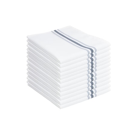 Monarch Brands Bistro Napkins - Gray, 12PK PNP-BISTRO-GY